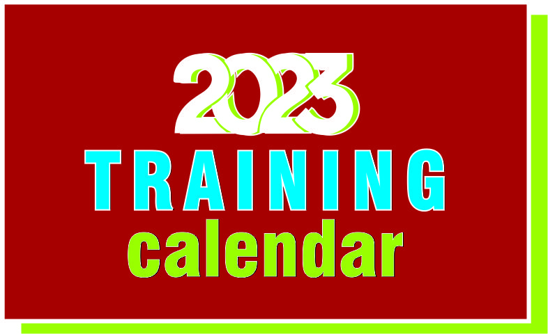 2023 Training Calendar